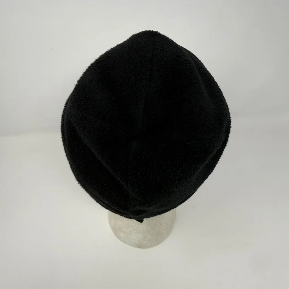Bula Polartec Fleece Beanie Black Winter Skull Cap Made‎ in Canada Hat